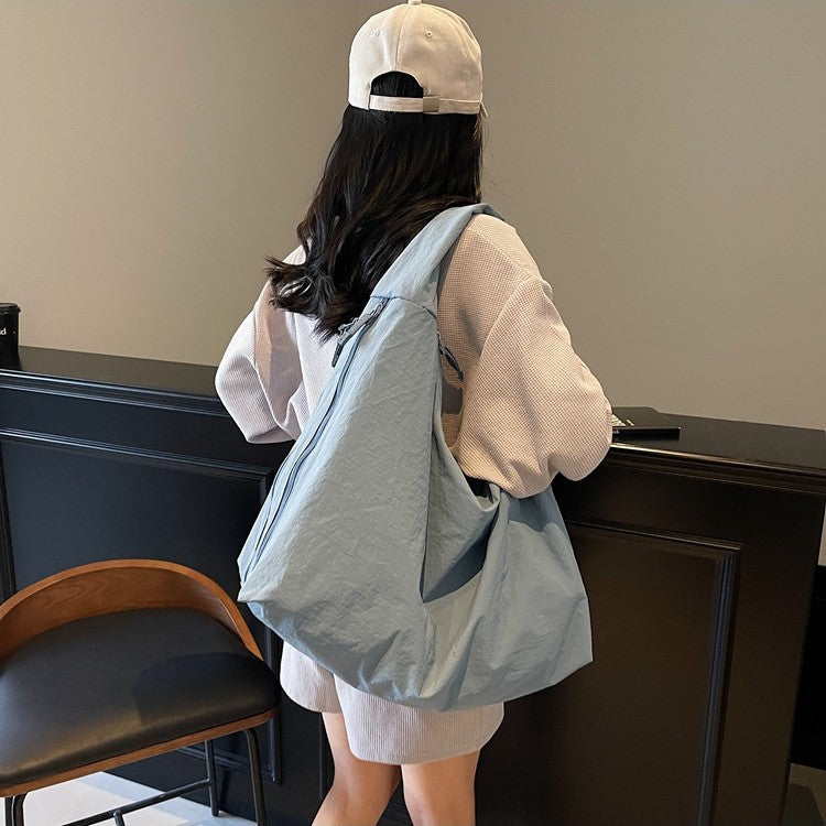 Women's Loose Nylon Cloth Large Capacity Leisure Bags