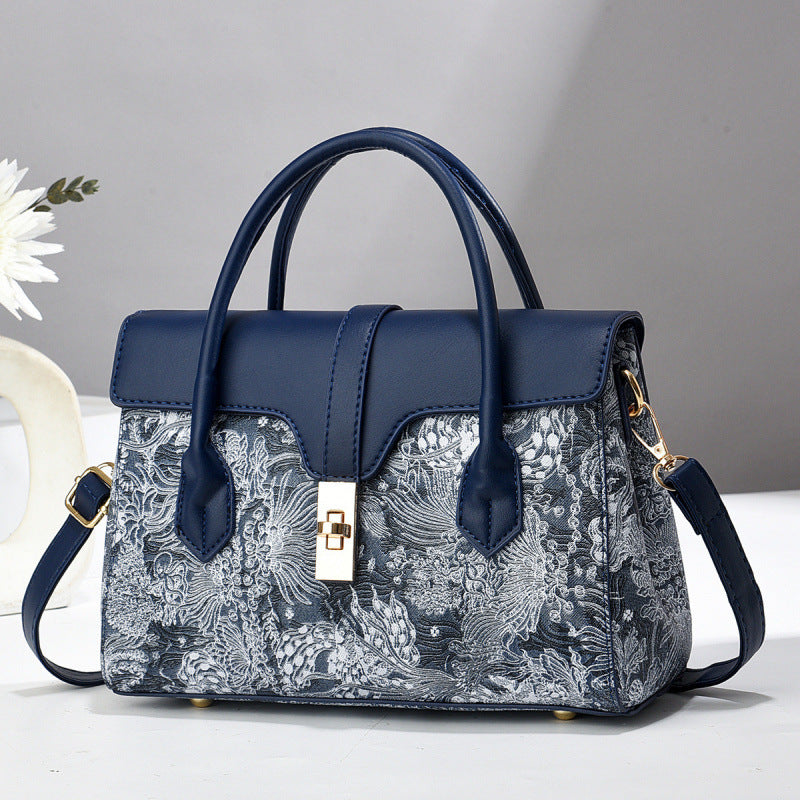 National Style Embroidered Temperament Wild Fashion Women's Handbag