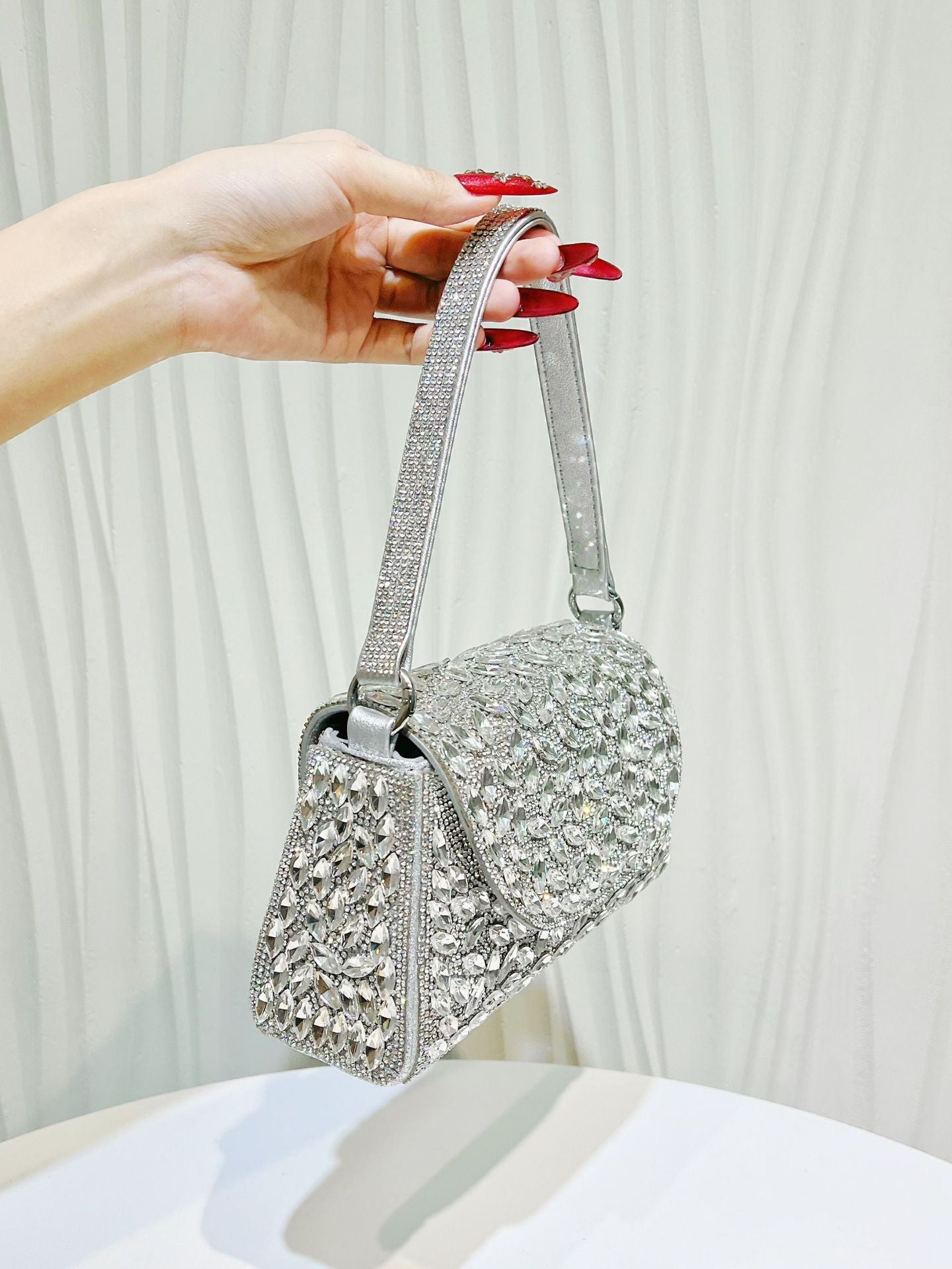 Women's Clutch Cheongsam High-grade Light Luxury Rhinestone Dinner Bag
