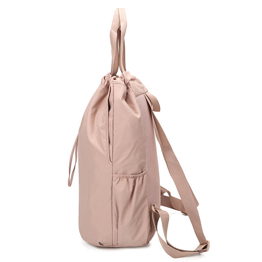 Drawstring Bundle Lightweight Fitness Commuter Versatile Leisure Backpack