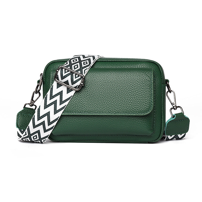 Women's First Layer Cowhide Retro Genuine Leather Women's Messenger Bag