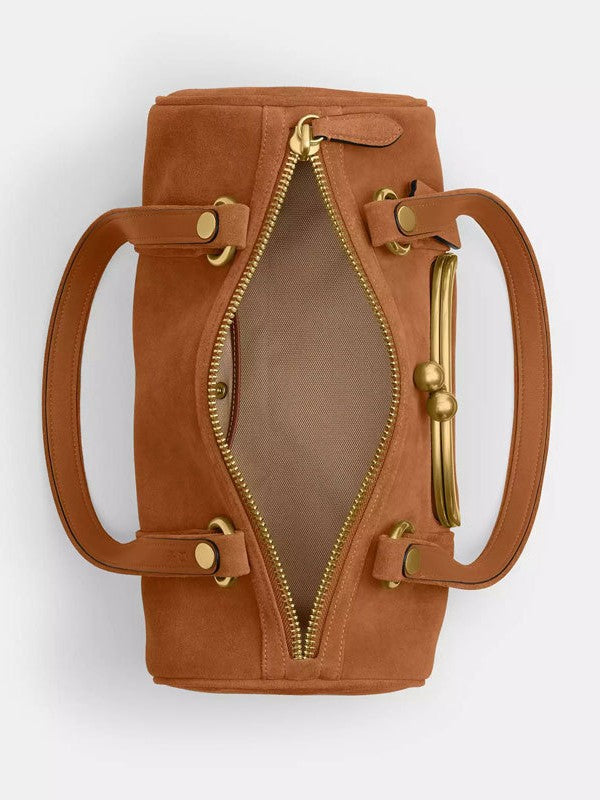 Women's Light Luxury High-grade Underarm Portable Trendy Frosted Boston Women's Shoulder Bag