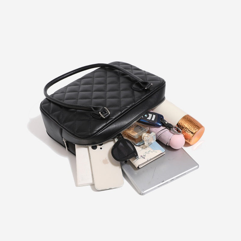 Women's Classic Style Pillow Boston Portable Xu Lu Toast Women's Shoulder Bag