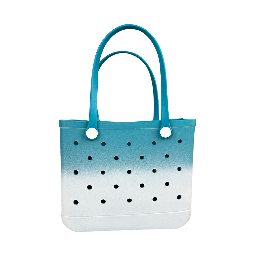 Beach Hole Christmas Halloween Element Printing Vegetable Bags