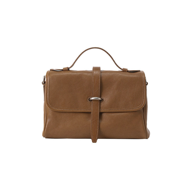 Women's Genuine Retro Large Capacity Commuter Niche Vegetable Bags