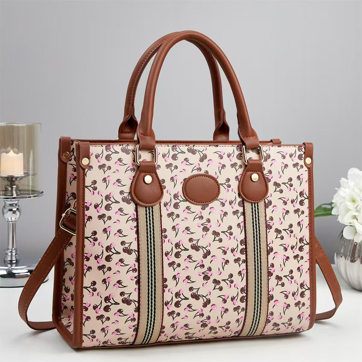 Women's Printed Fashionable Large Capacity High-grade For Women's Handbag