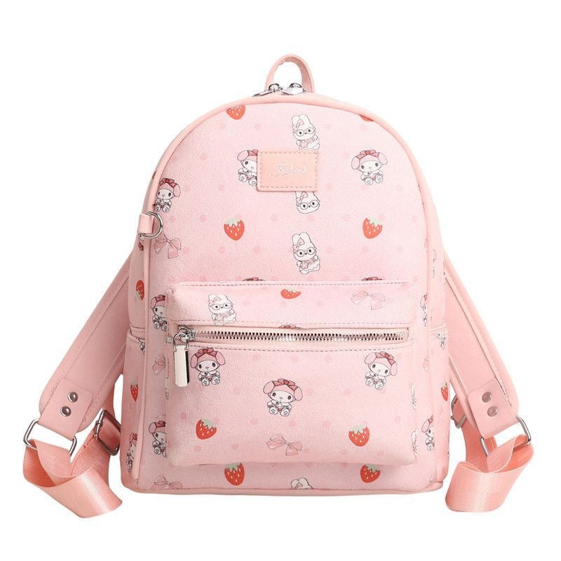 Korean Style Cartoon Chef Puppy Female Design Leisure Backpack