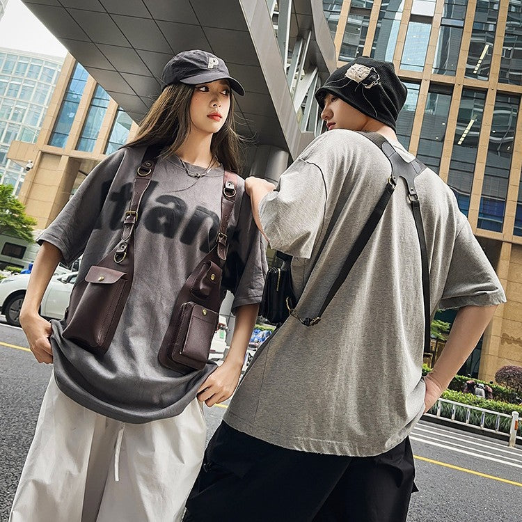 New Casual Men's Vest Fashion Lightweight Men's Bags