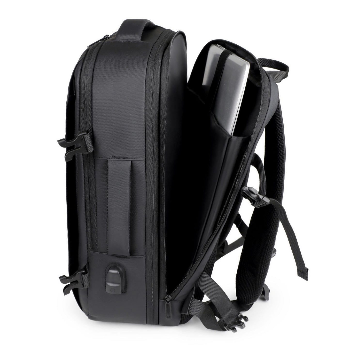 Glamorous Men's Scalable Commuter Large Capacity Business Backpack