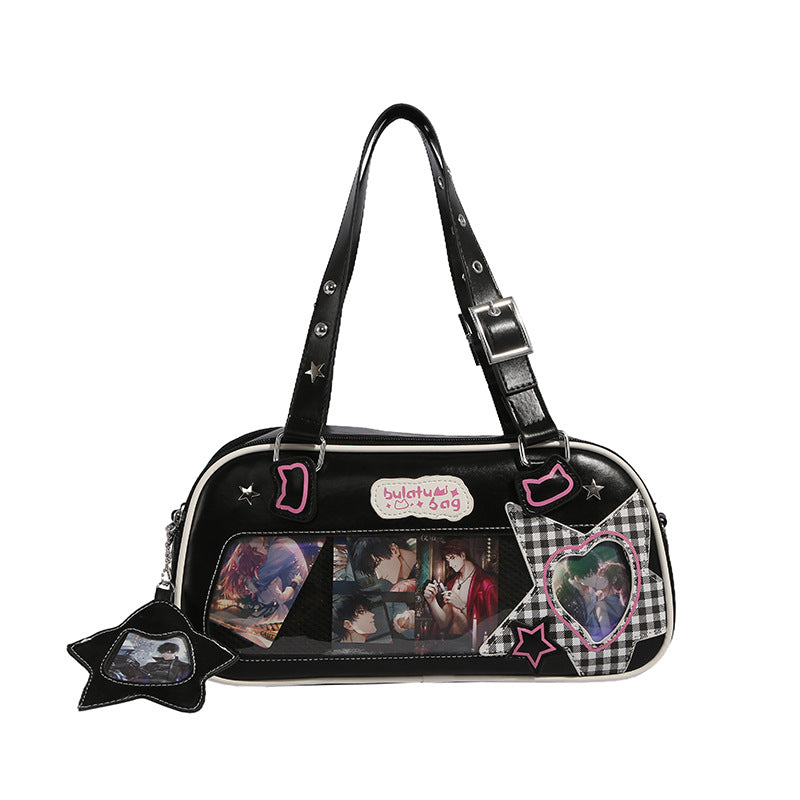 Rice Leisure Cartoon Large Capacity Uniform Bags