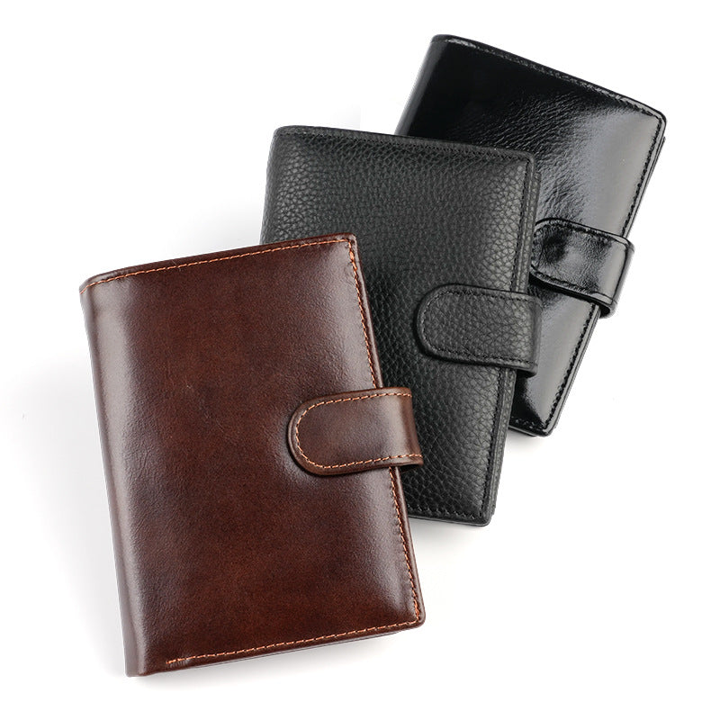 Men's Vintage High-grade Swiping Leisure Large Capacity Men's Wallet