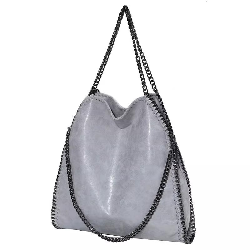 Women's Winter Chain Foldable Large Capacity Commuter Women's Shoulder Bag
