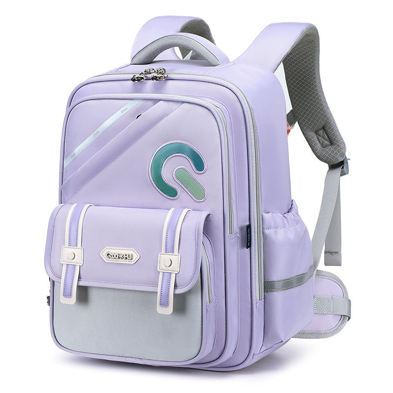 Children's Seven Star Fox Grade Large Capacity Primary School Bag
