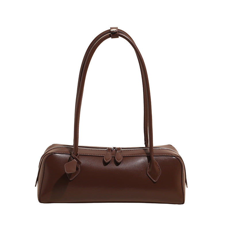 Women's Minority Underarm Personalized Long Temperament Baguette Pure Women's Shoulder Bag