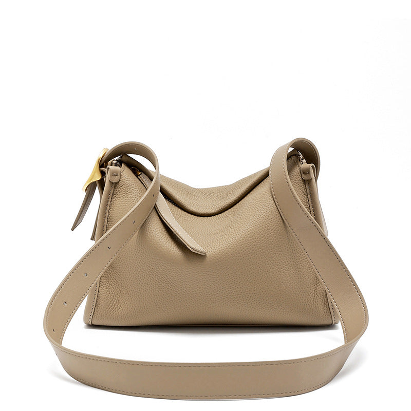Women's Layer Cowhide Pillow Genuine Leather Fashion Bags