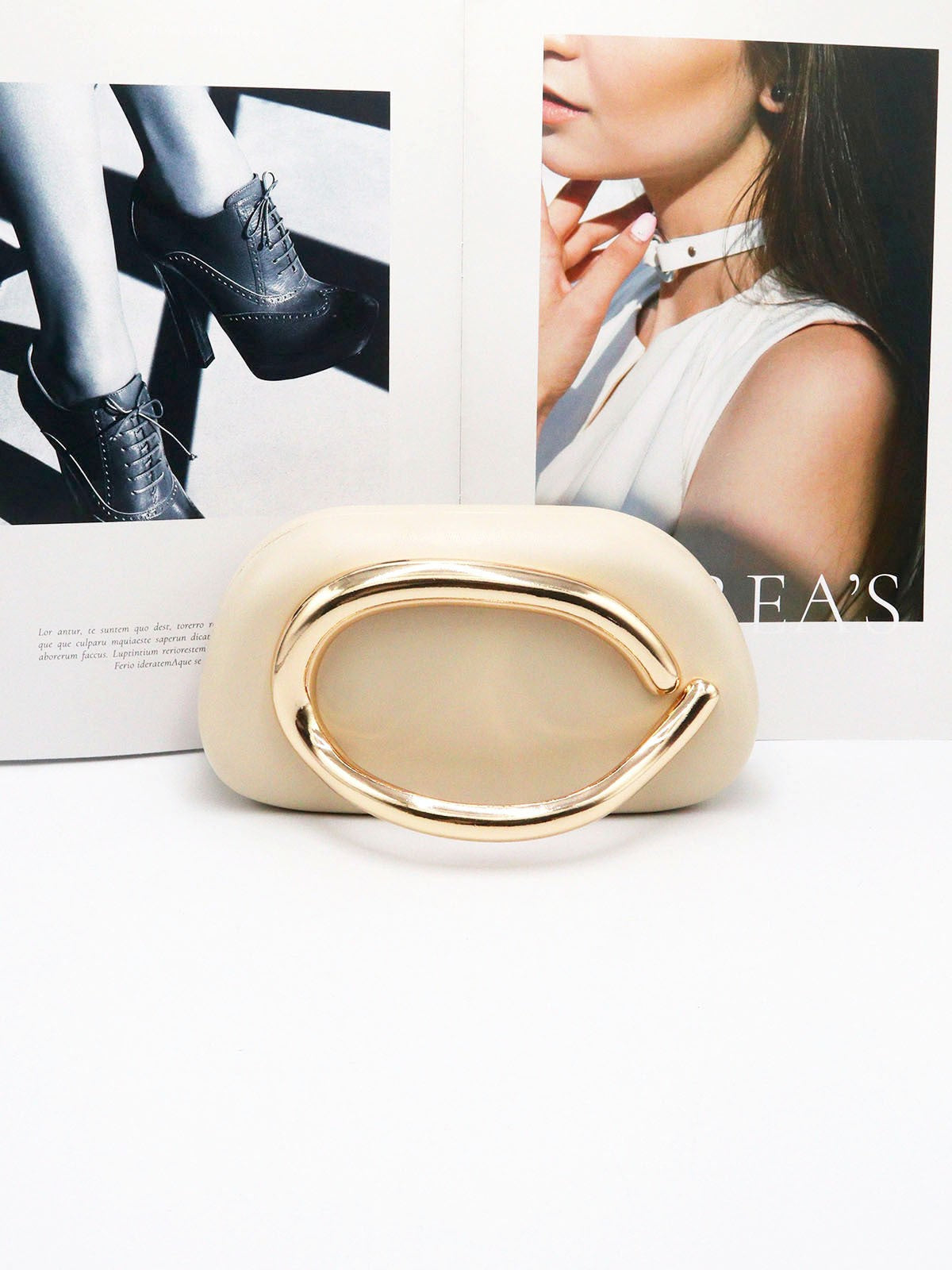 Women's Clutch Guest Personalized Design Retro Metal Box Bags