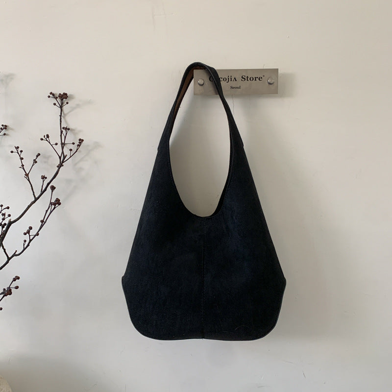 Women's Underarm Trendy Fashion Retro Dumpling Making Women's Shoulder Bag