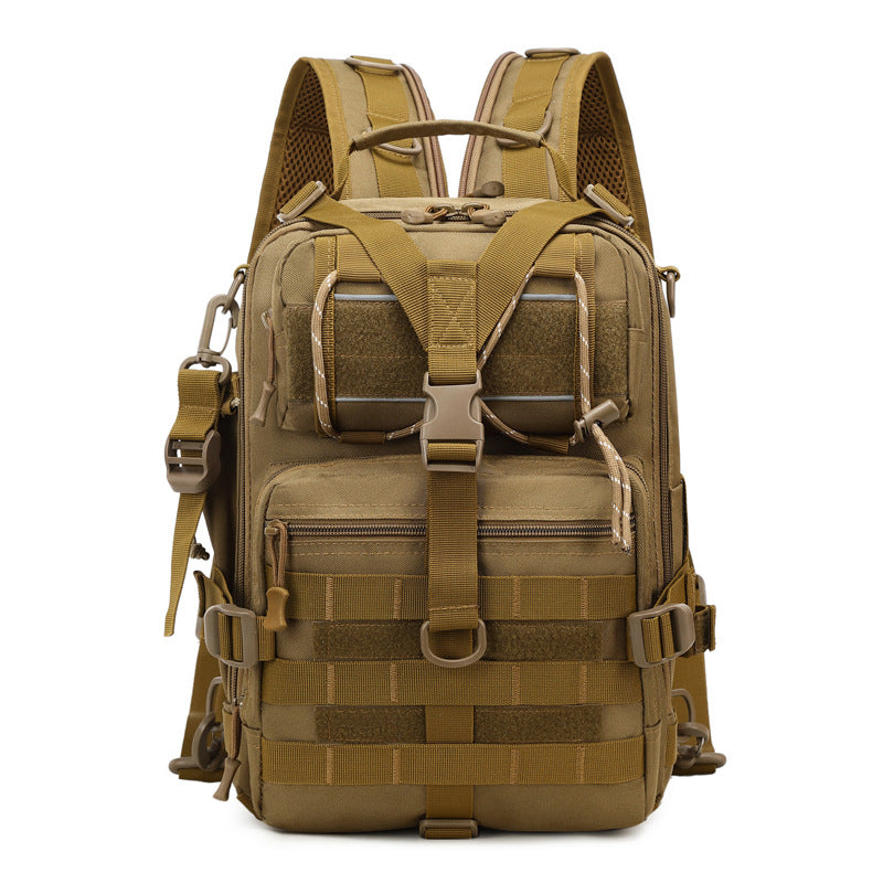 Tactics Lure Multifunctional Large Capacity Fishing Exercise Camouflage Mountain Climbing, Hiking Bag