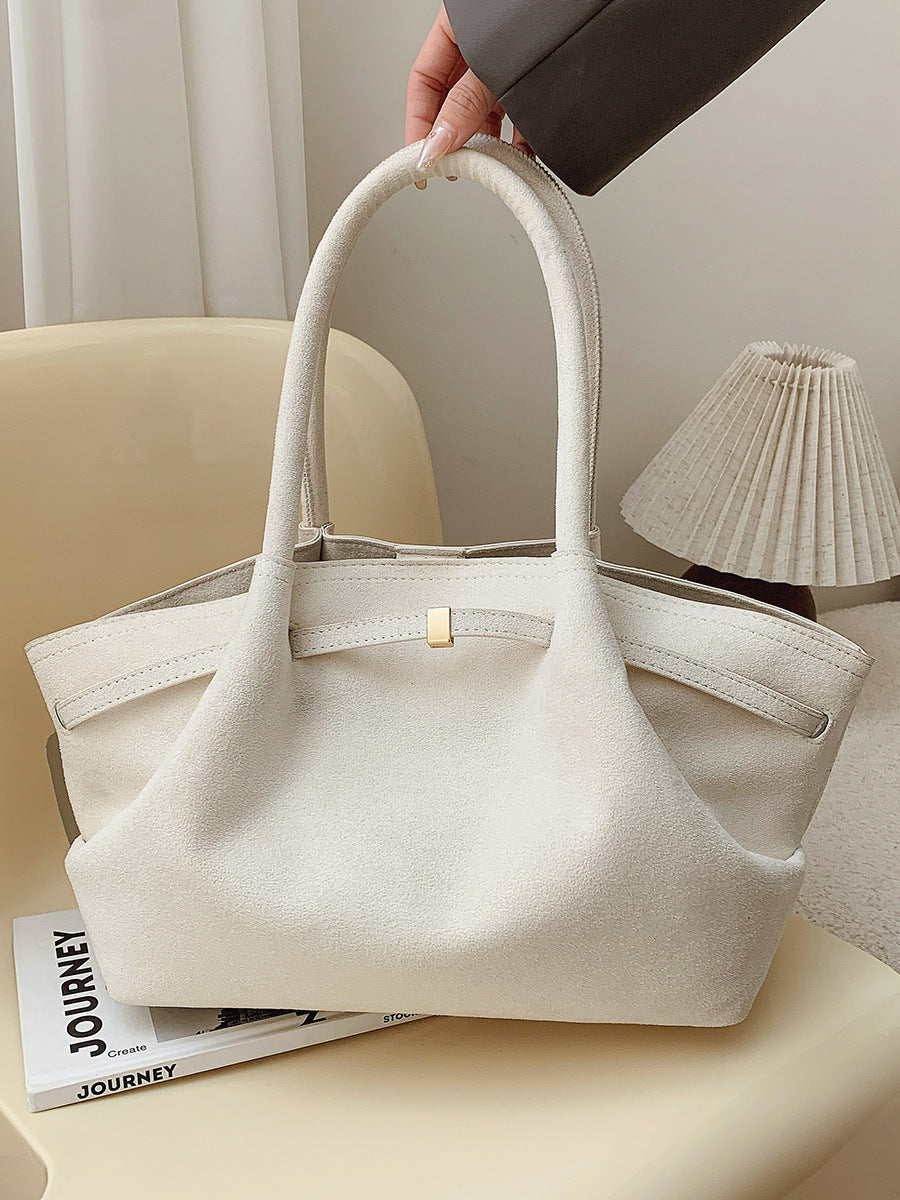 Women's Large Capacity Commuter Idle Style Dumpling Big Women's Shoulder Bag