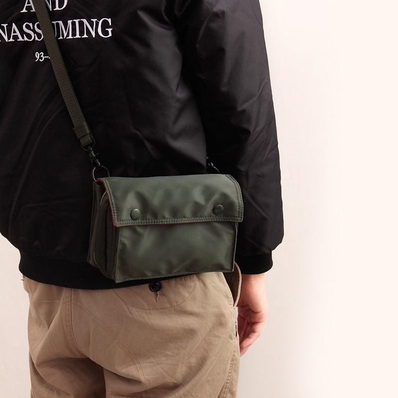 Glamorous Men's Classic Waterproof Trendy Nylon Men's Shoulder Bag