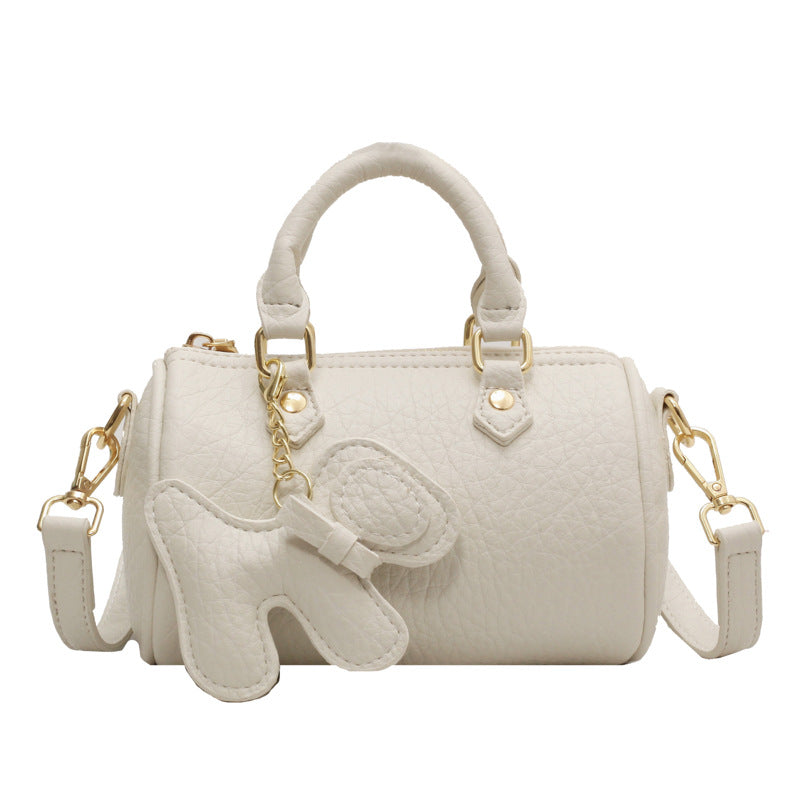 Women's High-grade Boston Pillow Soft Leather Women's Shoulder Bag