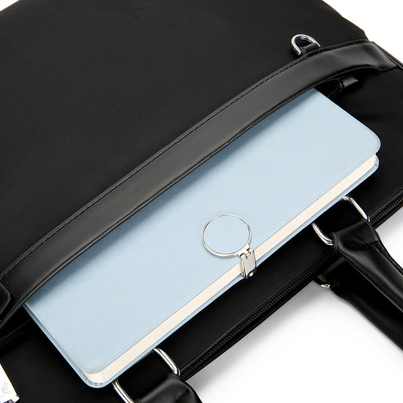Men's Business Horizontal Oxford Cloth Commute Minimalist Bags