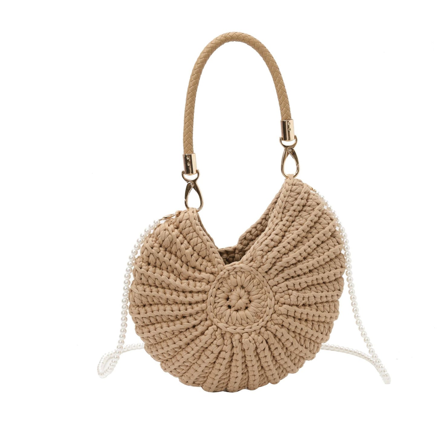 Fashion Woven Seaside Conch Shell High Bags