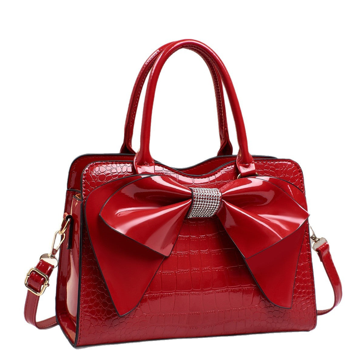 Comfortable Cool Innovative Attractive Two-piece Bow Women's Handbag