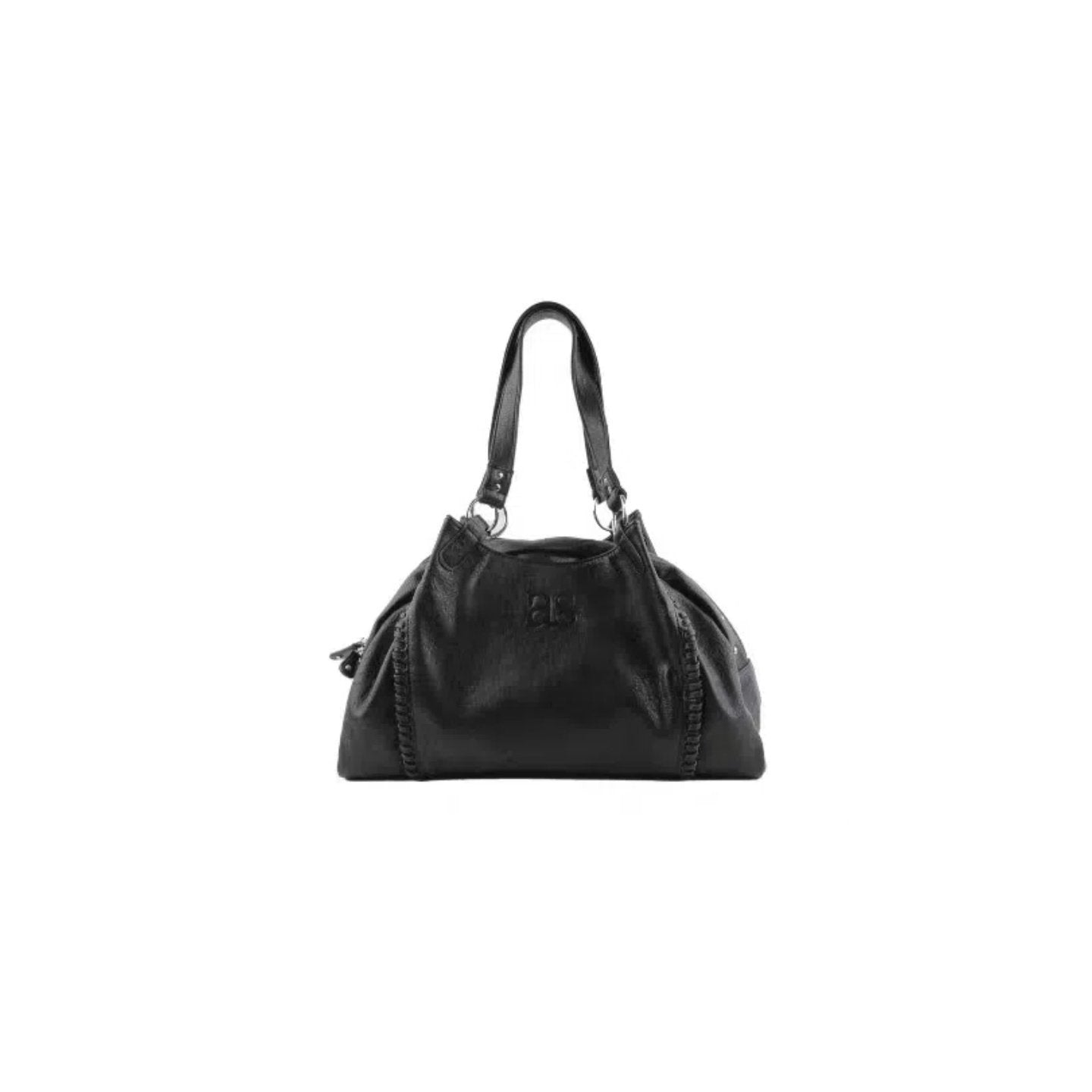 Women's Hobo Leather Motorcycle Niche Large Capacity Tote Bag
