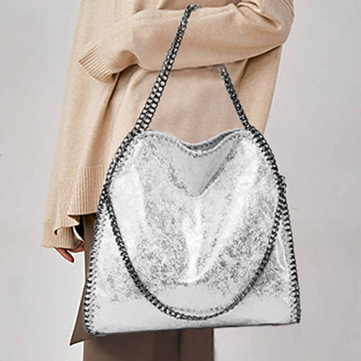 Women's Simple Classic Chain Fashion Portable Leisure Shoulder Bags