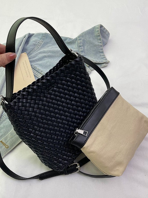 Classy Women's Hand-woven Vegetable Basket Fashion Women's Messenger Bag