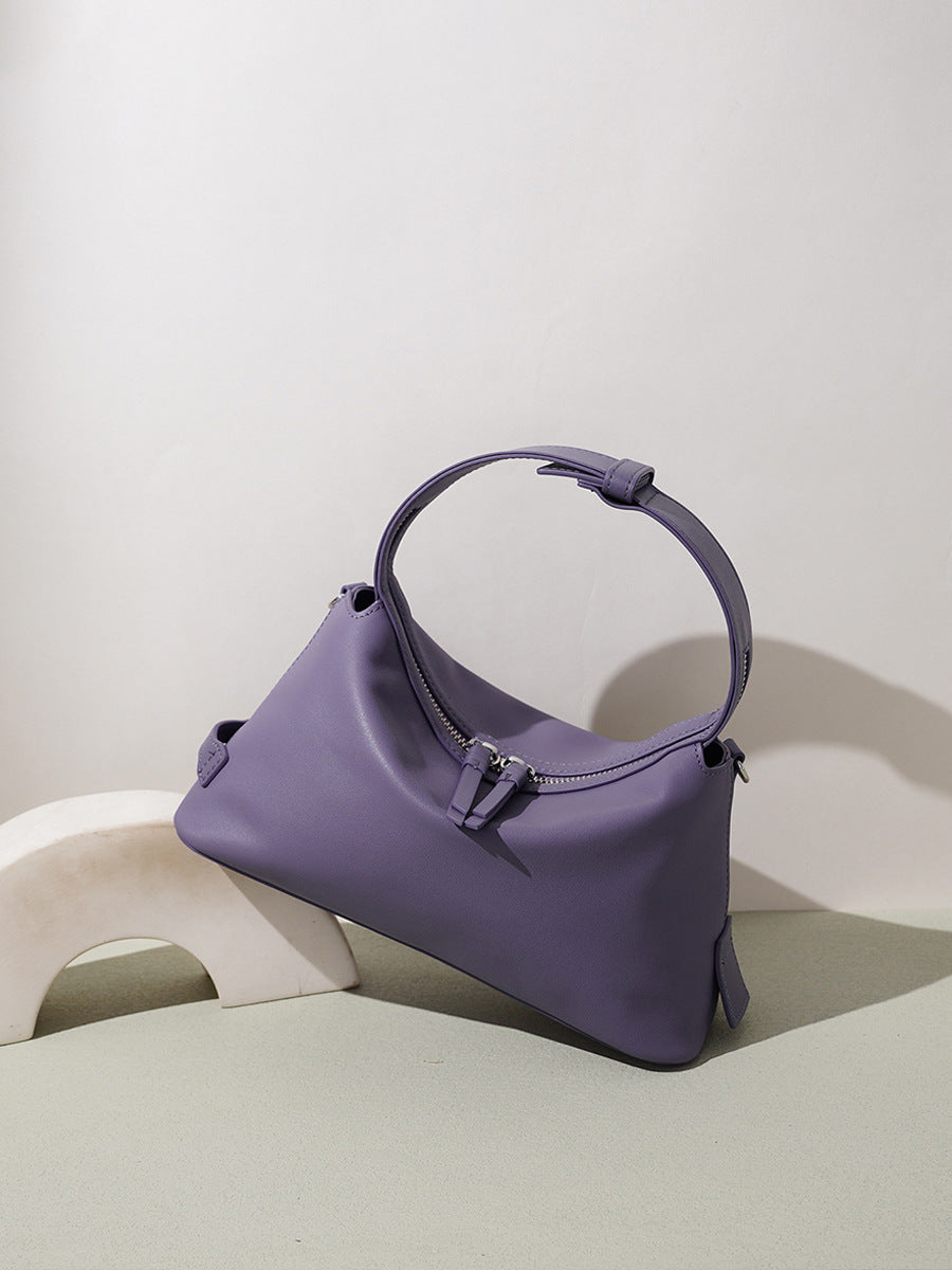 Women's Light Luxury Commuter Genuine Leather Large Capacity Women's Handbag
