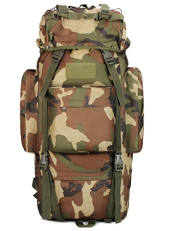 Military Fans Large Shiralee Capacity Camouflage Mountain Climbing, Hiking Bag
