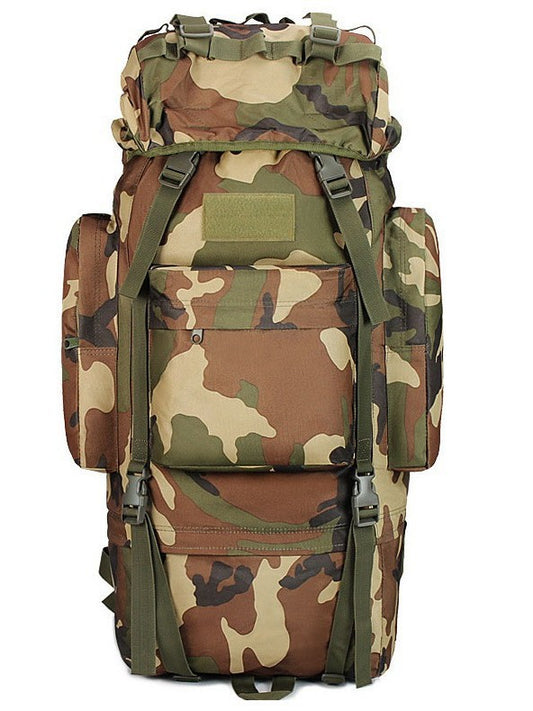 Military Fans Large Shiralee Capacity Camouflage Mountain Climbing, Hiking Bag