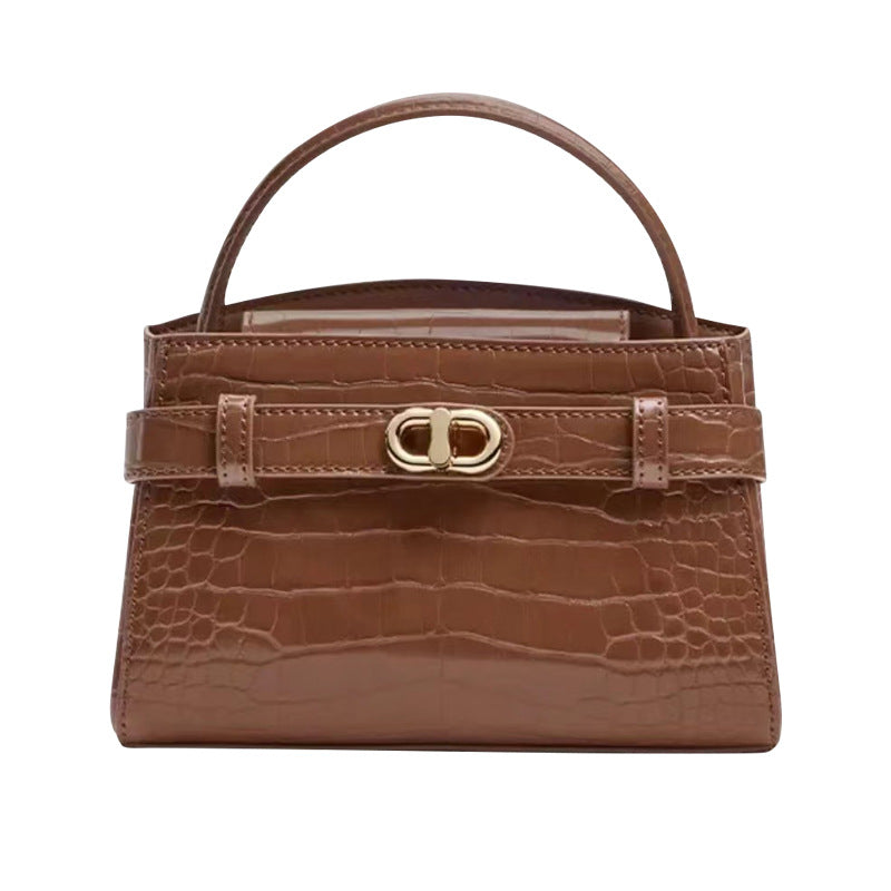 Women's Niche High-grade Crocodile Pattern Fashion Portable Women's Shoulder Bag