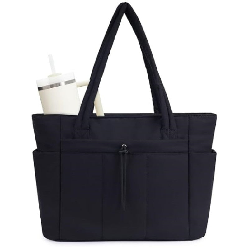 Cotton Fashion Large Capacity Fitness With Wash Tote Bag