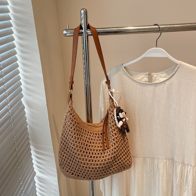 French Minority Woven Female Summer Seaside Leisure Bags