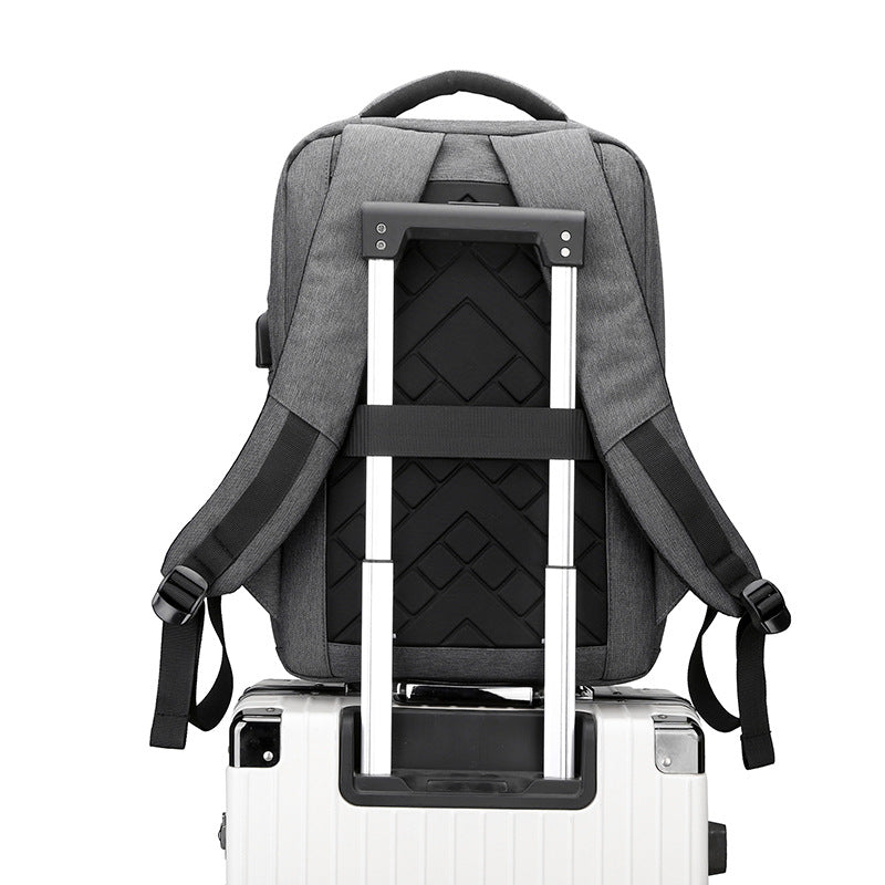 Women's & Men's Waterproof Computer Notebook Simple High Sense Business Backpack