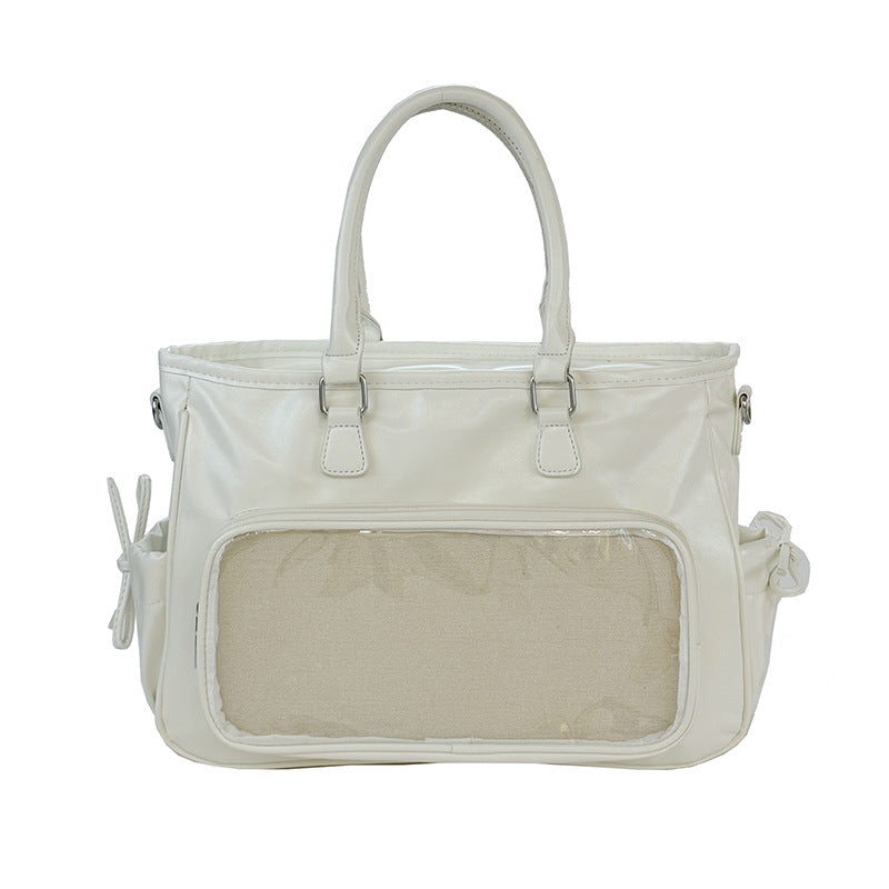Collection Lamp Large Capacity Cartoon Commuter Women's Shoulder Bag