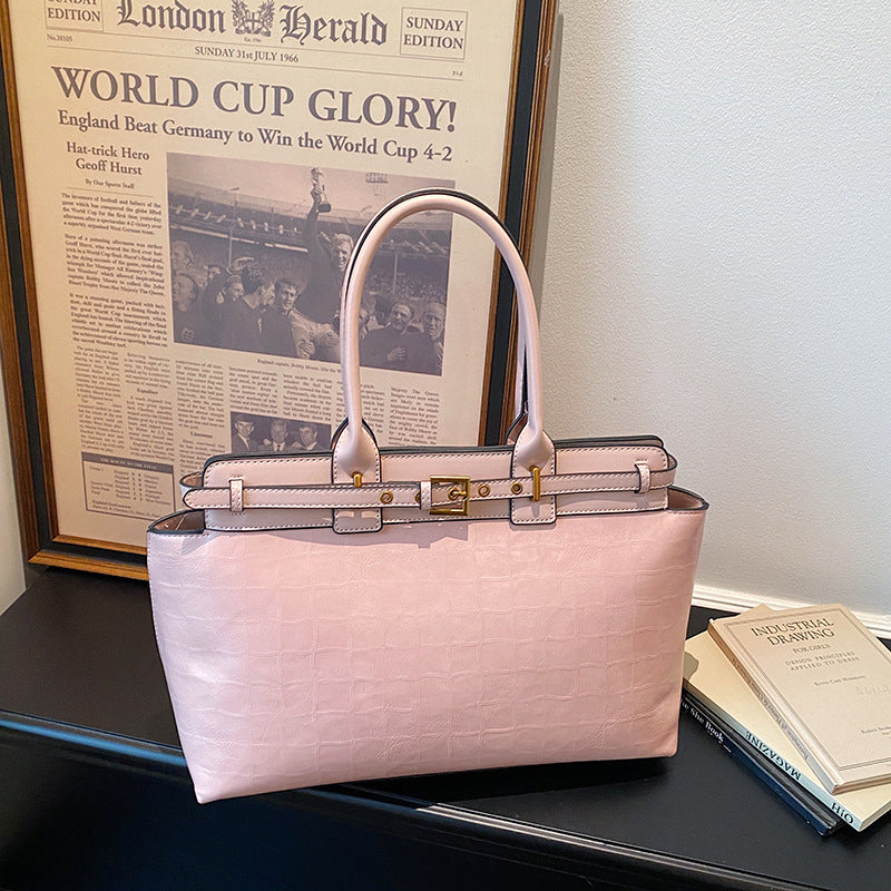 New Women's Retro Large Capacity Portable Bags