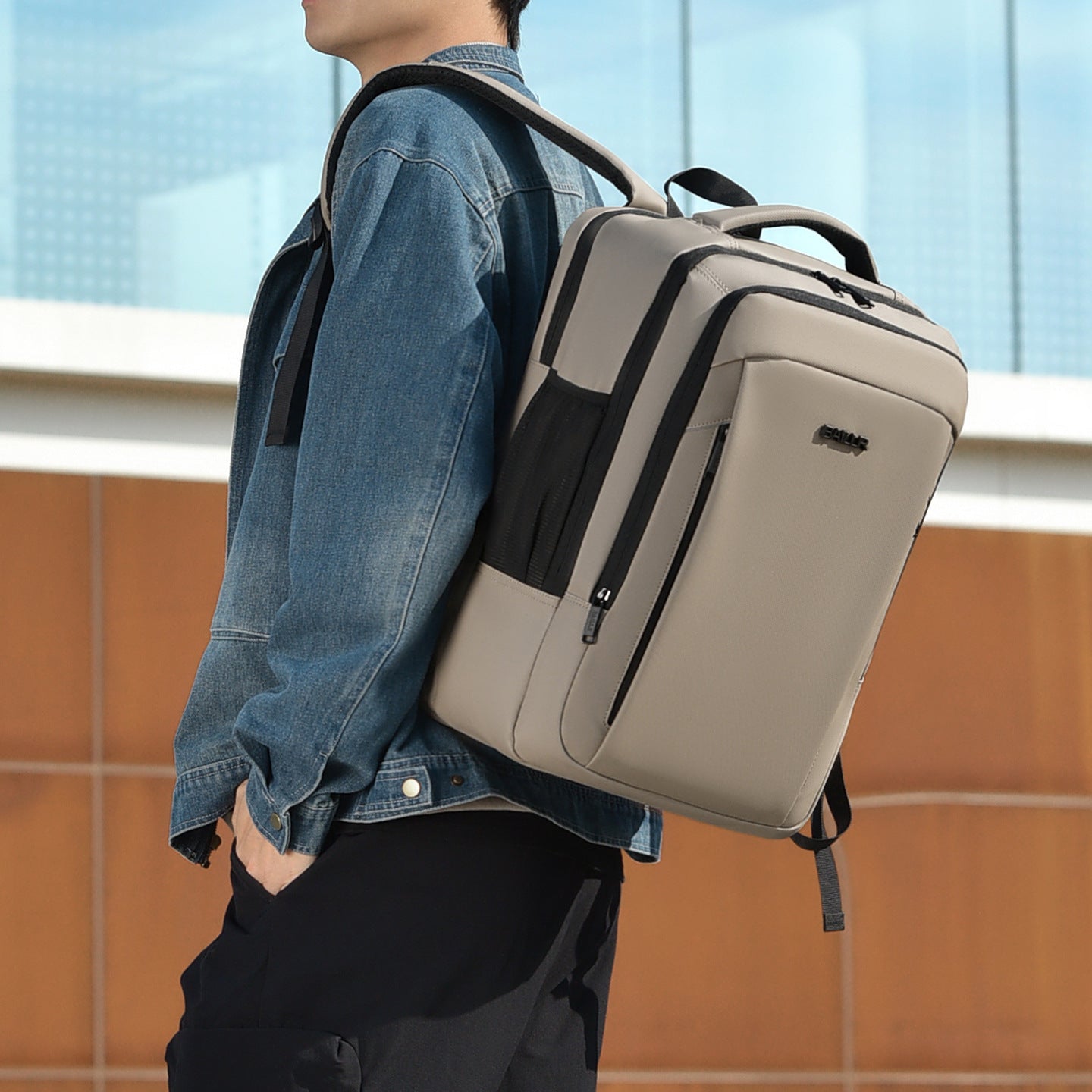 Men's Fashion Commute Versatile Multifunctional Computer Large Backpacks