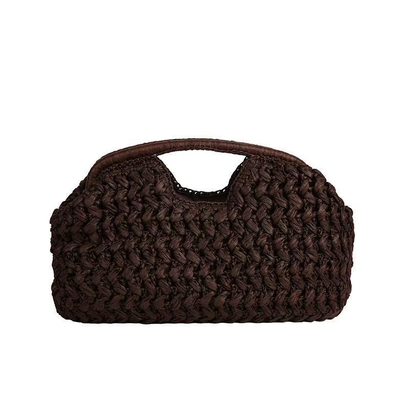 Women's Creative Stylish Artistic Beach Straw Women's Clutch