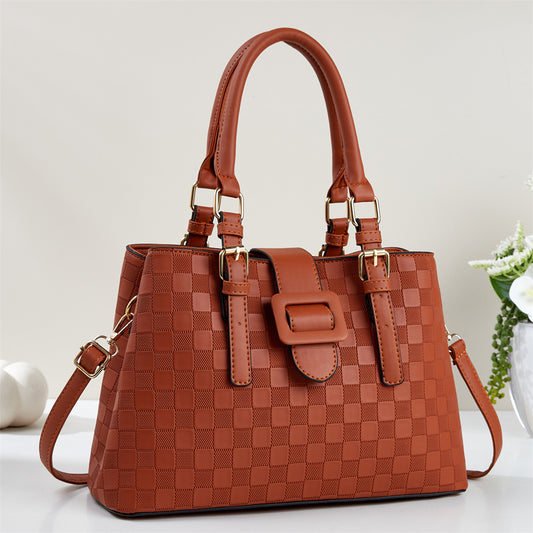 Women's Fashion Big Trendy Large Capacity Western Women's Shoulder Bag