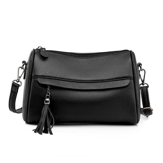 Women's First Layer Cowhide Genuine Leather Large Capacity Bags