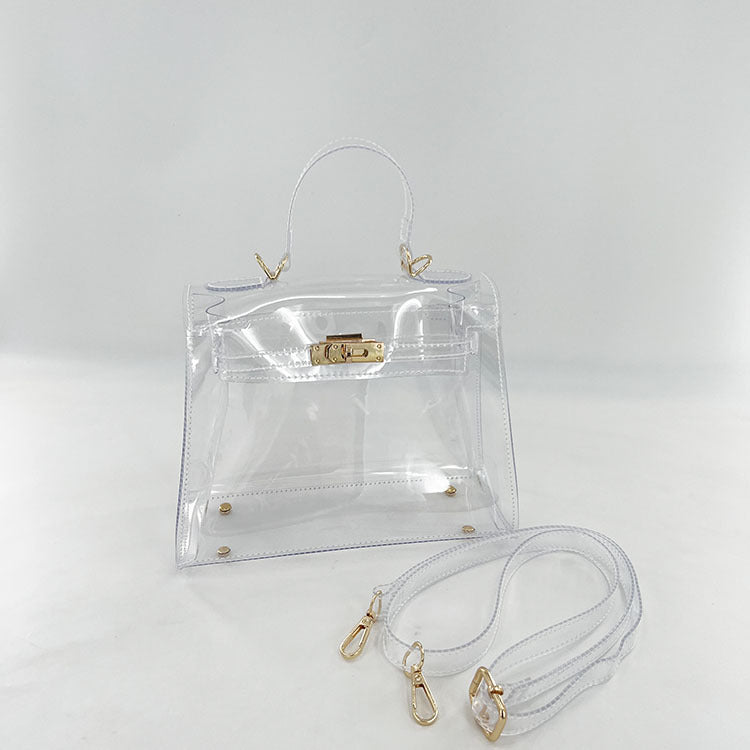 Classic Kelly J Gold Sier Twist Women's Shoulder Bag