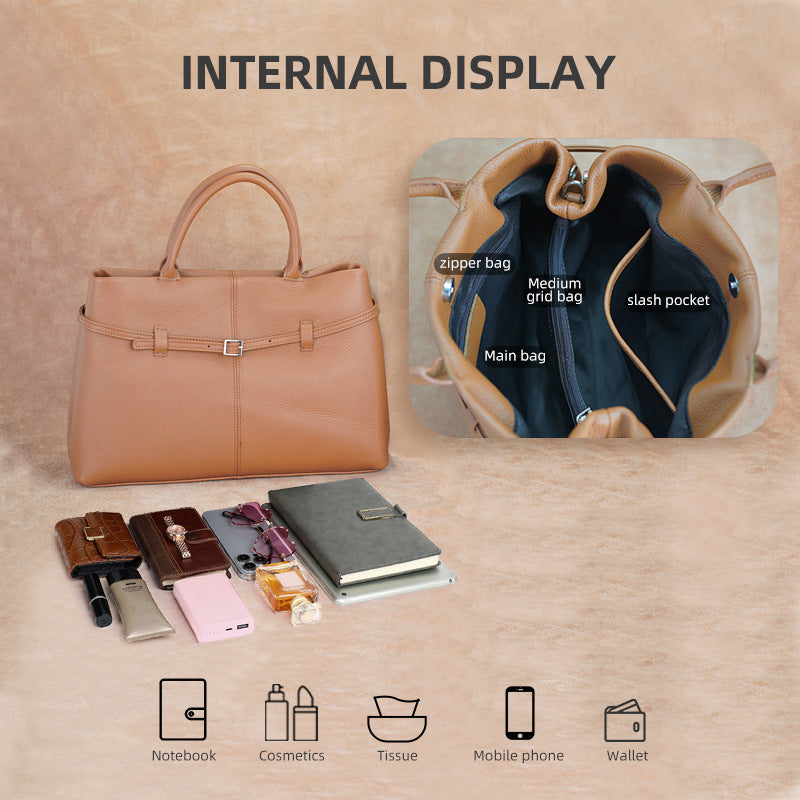 Capacity Decorative Light Luxury Minority High Bags