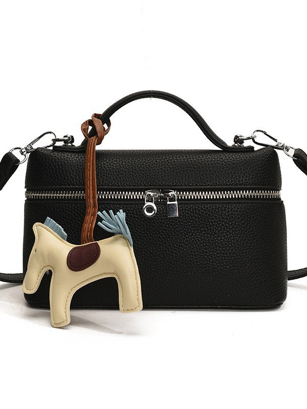 Women's Lunch Box Lychee Pattern Three-dimensional Fashion Women's Messenger Bag