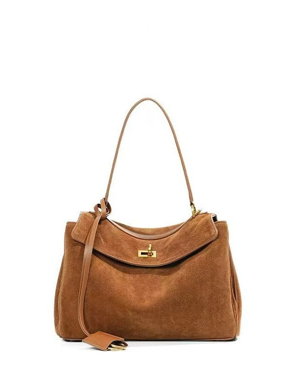 Women's Genuine Leather Underarm High-grade Large Capacity Women's Shoulder Bag