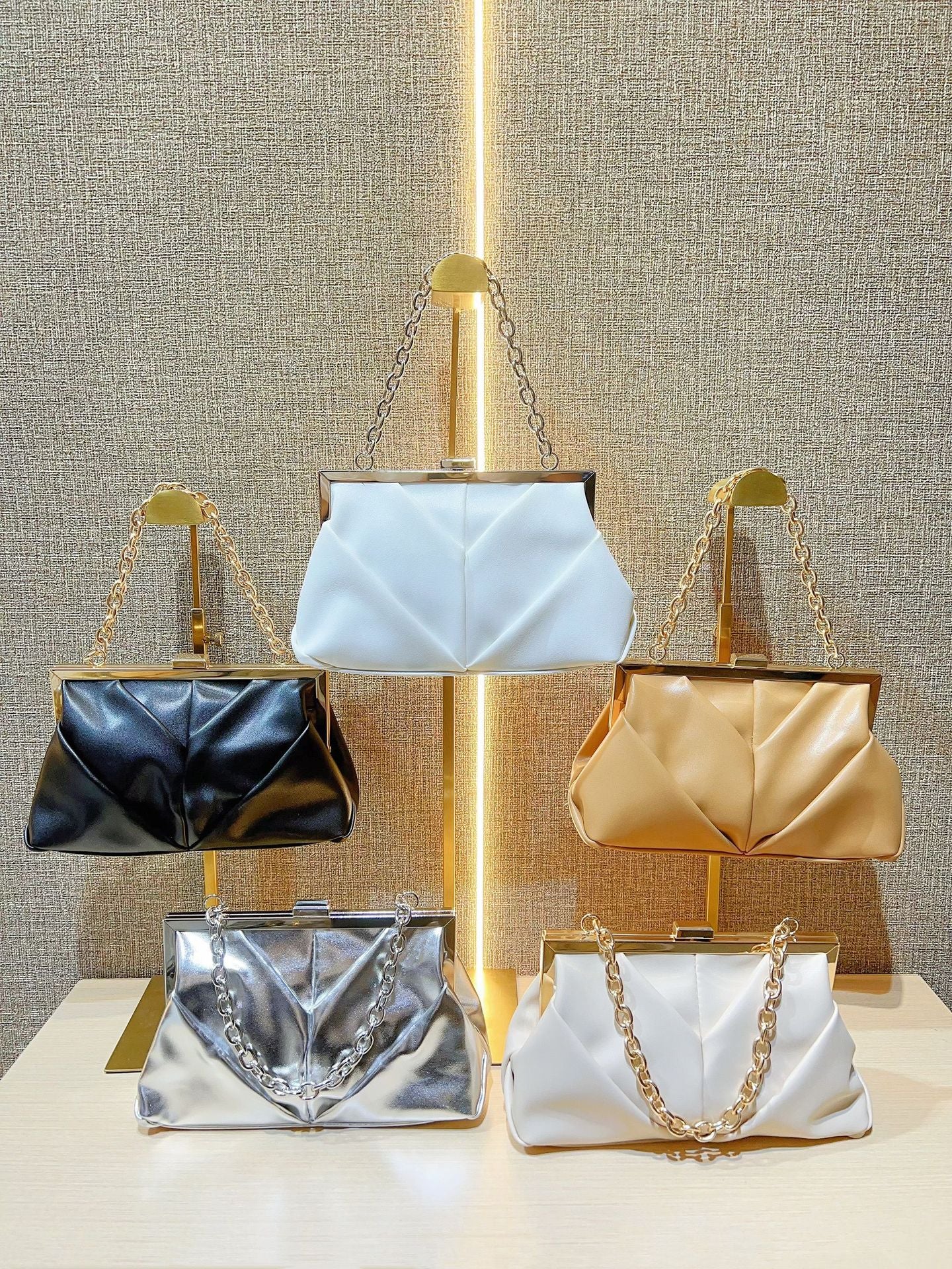 Chain Clutch Female Banquet Cheongsam Dress Dinner Bag