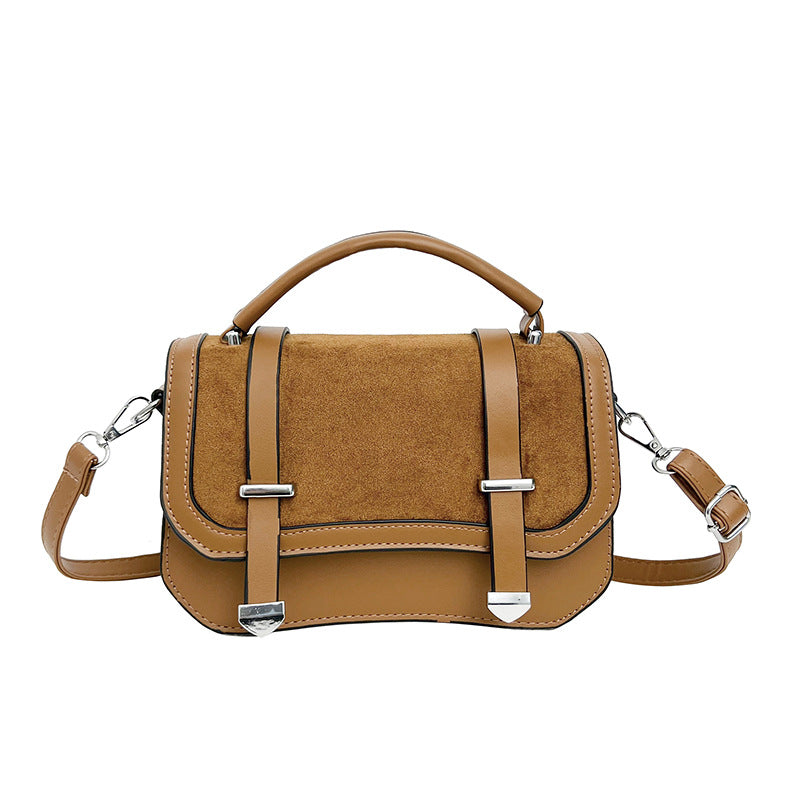 Women's Stitching Contrast Color Portable Advanced Texture Women's Shoulder Bag